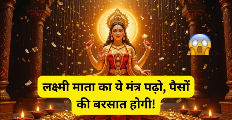 If you want rain of money in your life, then read this mantra of Goddess Lakshmi